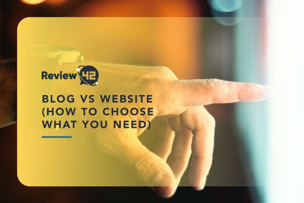 Blog vs Website [How to Choose What Exactly You Need]