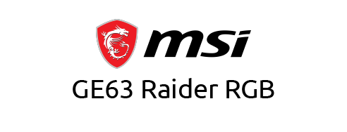 MSI GE63 Raider RGB