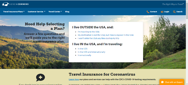 Seven Corners Travel Insurance Review [Services and Price]