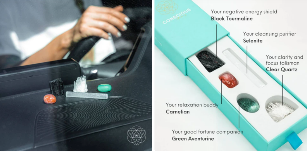 Conscious Items - Car Protection Crystal Kit