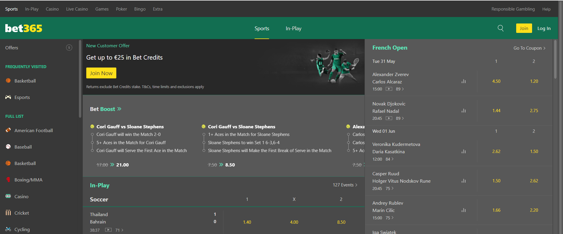 Bet365 Review - Image 1