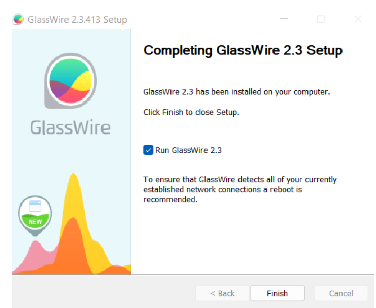 GlassWire - Run the App