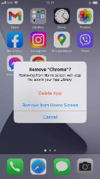 Delete unrecognized apps