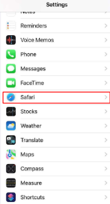 Safari app