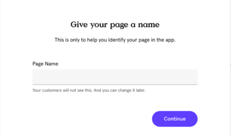Leadpages - page name