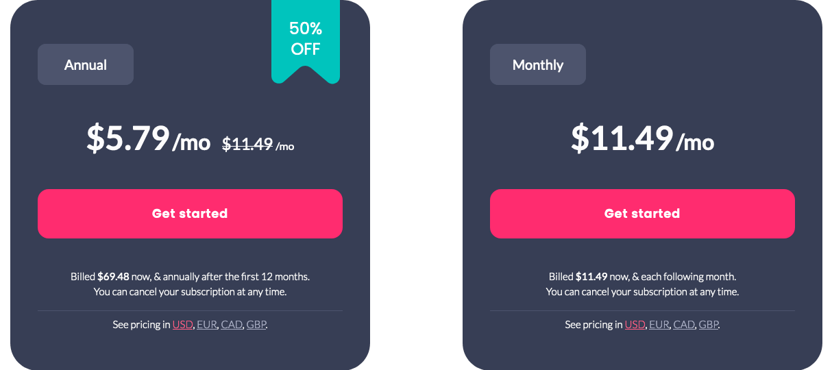 Incogni Review - Pricing Plans